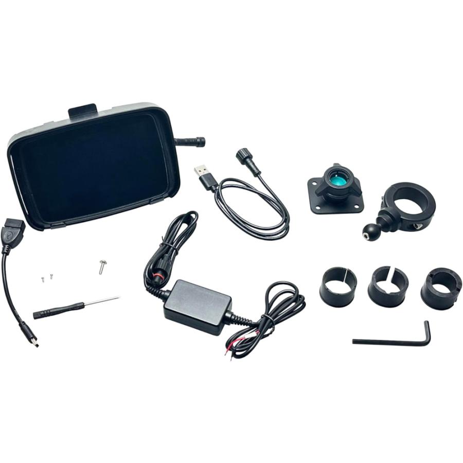 キジマ スマートディスプレイ SD01 モニター 5インチ バイク用ディスプレイオーディオ 防水防塵 品番:Z9-30-101｜drivemarket｜02