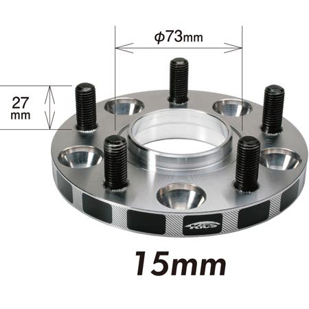 4015W1-56 協永産業 ワイドトレッドスペーサー ハブユニットシステム （M12×P1.5 4H/100 厚15mm ハブ径56mm 外径145mm）普通車用 2枚1セット｜drivemarket｜02