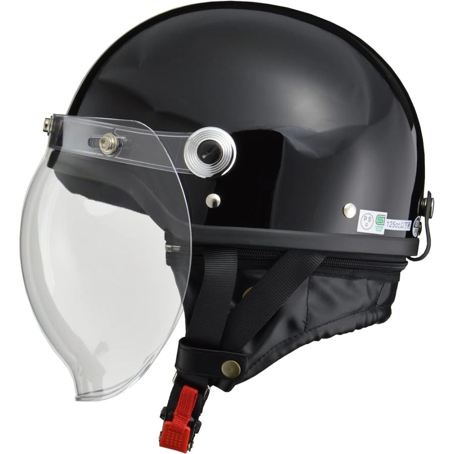 リード工業 LEAD CROSS CR-760 ブラック フリー(57〜60cm未満) ハーフ