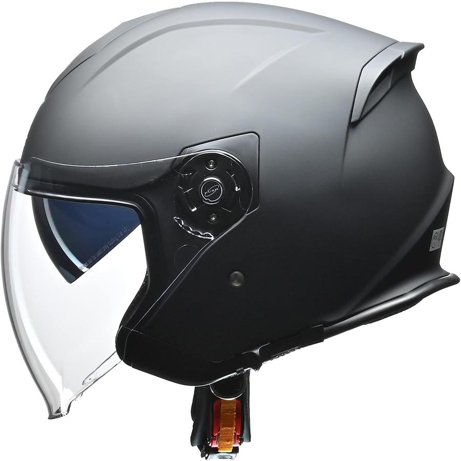 LEAD FLX マットブラック LLサイズ ジェットヘルメット バイク用