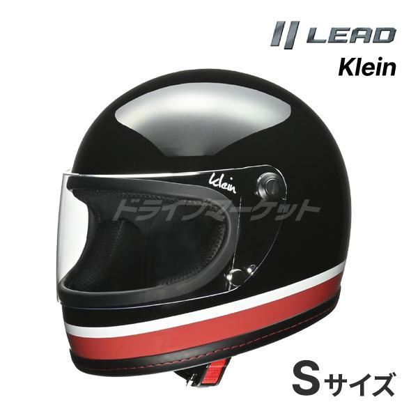 リード工業 LEAD Klein フルフェイスヘルメット ブラック×レッド S(55