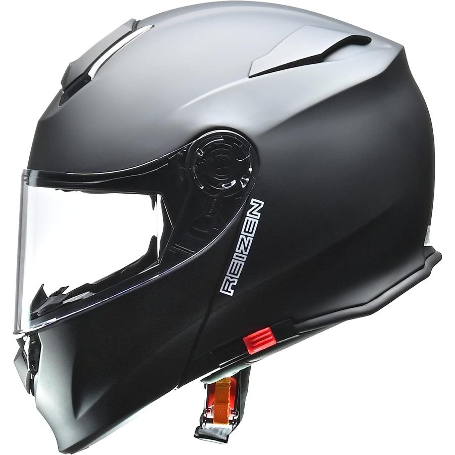 LEAD REIZEN モジュラーヘルメット Lサイズ マットブラック バイク用 フルフェイス リード工業｜drivemarket｜03