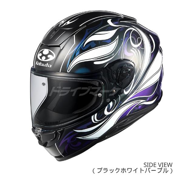 AEROBLADE OGK KABUTO 6 ELFI DARK ブラックホワイトパープル XL(61