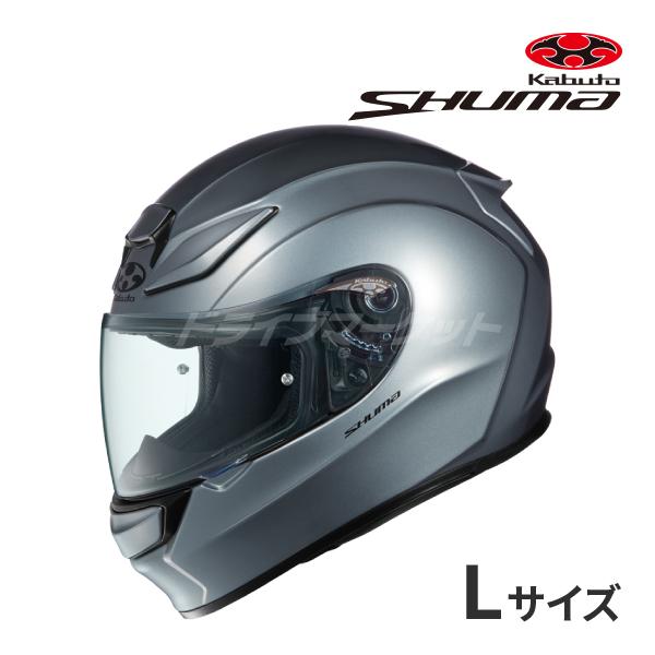 OGK Kabuto フルフェイスヘルメット SHUMA ガンメタ サイズL OGK Kabuto（オージーケーカブト） OGK KABUTO SHUMA ガンメタ L(59