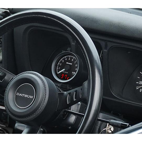 DRS-T ピボット DUAL GAUGE RS タコメーター φ60 ホワイト照明