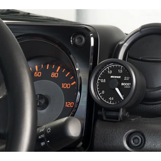 GSB-5 ピボット GT GAUGE-52 ブースト計 センサータイプ φ52 ホワイト