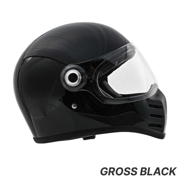 RIDEZ（バイク） RIDEZ X グロスブラック Lサイズ(59-60cm未満) フル