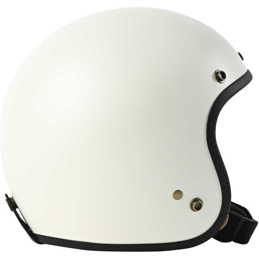 RIDEZ RIDEZ TQ OFF WHITE Lサイズ(59-60cm未満) ジェットヘルメット