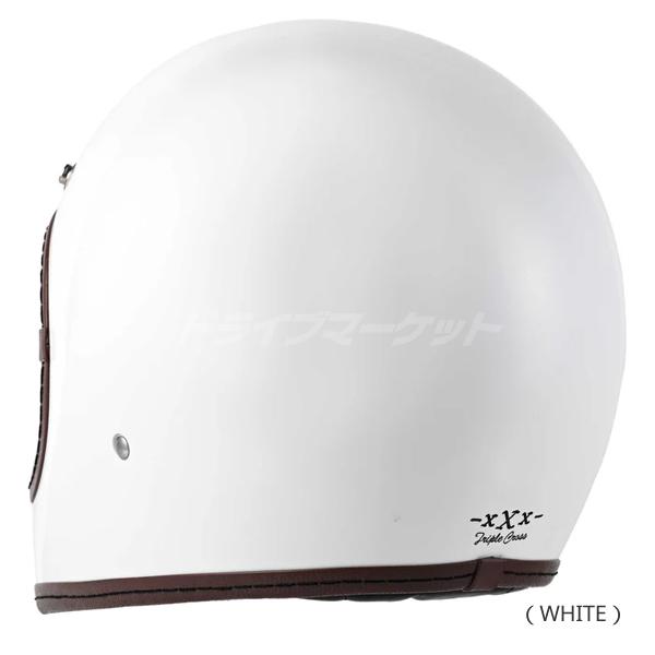 RIDEZ RIDEZ TRIPLE CROSS ヘルメット&ゴーグルセット (ホワイト M(57