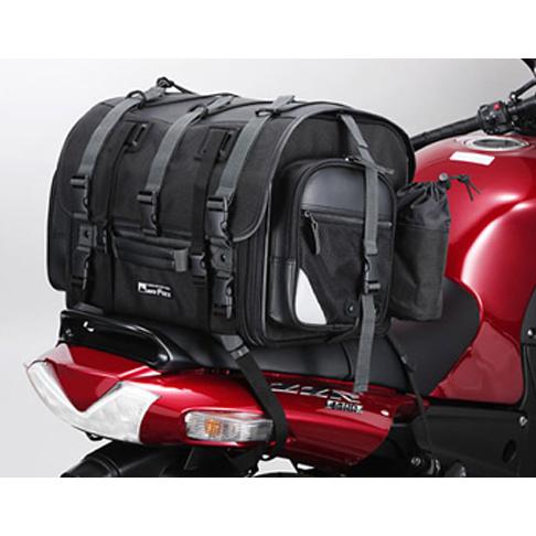タナックス MotoFizz MFK-101 フィールドシートバッグ(ブラック) TANAX モトフィズ バイク用バッグ シートバッグ ツーリングバッグ 容量:39-59L｜drivemarket｜02