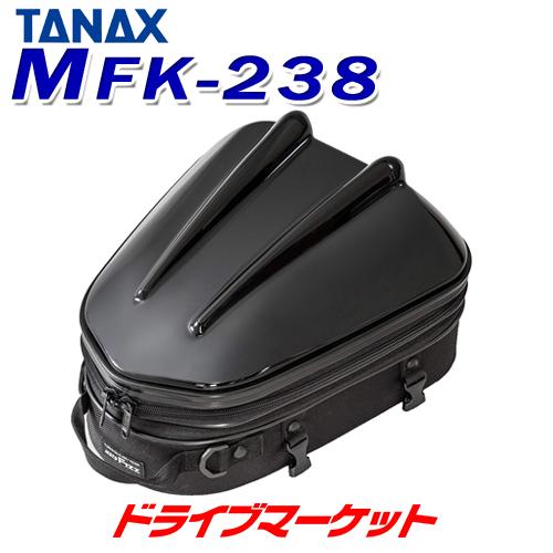 タナックス MotoFizz MFK-238 【送料無料/新品】 シェルシートバッグMT ブラック 年末のプロモーション特価 TANAX シェル型シートバッグ モトフィズ ツーリングバッグ バイク用バッグ 容量:10-14L