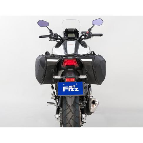 moto fiz サイドバック　左右２個　　黒　使用1回程度　カゥルバイクでもフィツトします。 MOTOFIZZ タナックス MotoFizz MFK-281 サイドバッグGT2 (ブラック