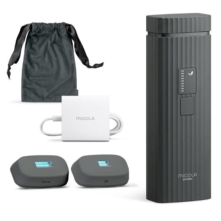 アイリスオーヤマ　光美容器(ダークグレー)　／　LB-M101-H | MiCOLA