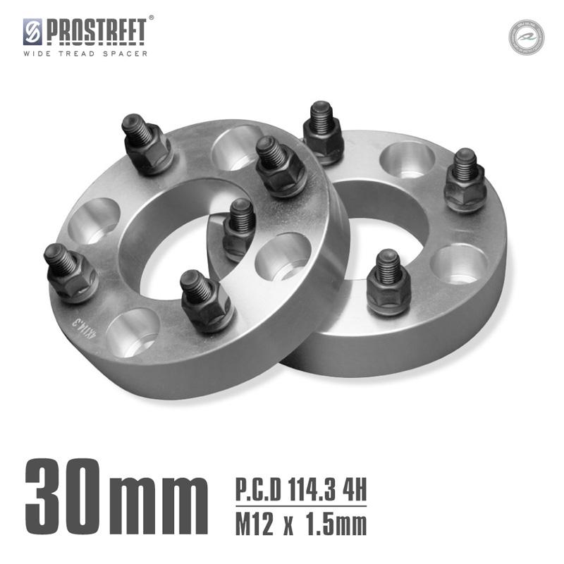 ワイドトレッドスペーサー PCD 114.3 4H M12x1.5 30mm 2枚(C30) : DRJ 