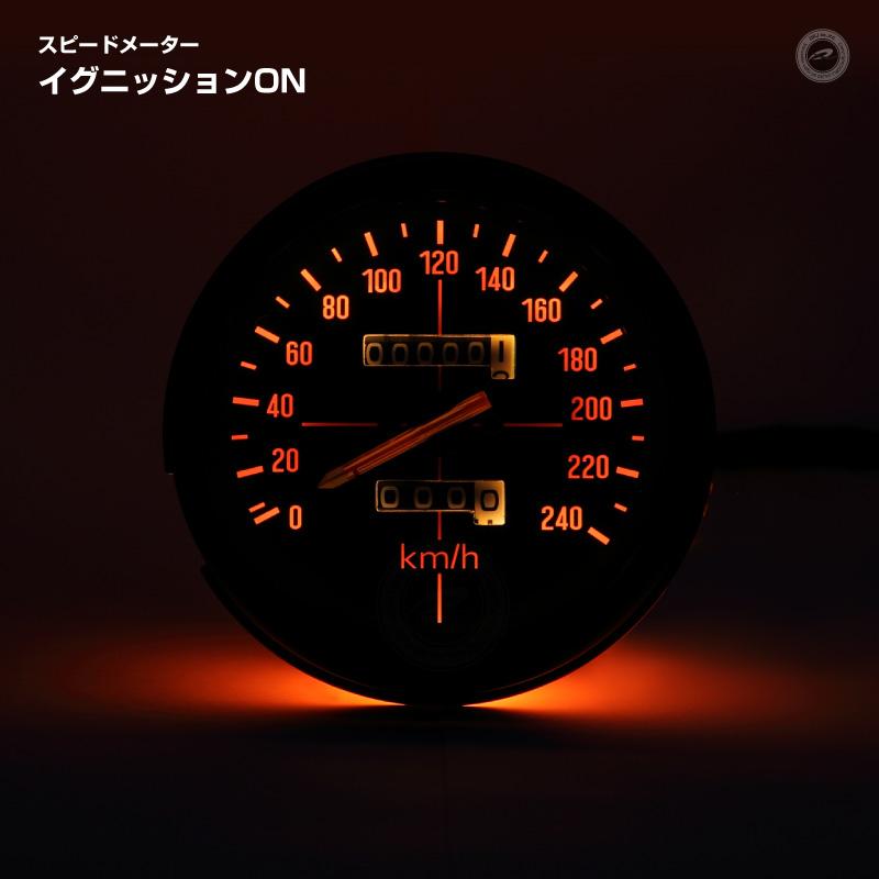 スピード＆タコメーターセット ホンダ CB750F CB900F CB1100F CB1100R 機械式 海外仕様 240km/h |  | 06