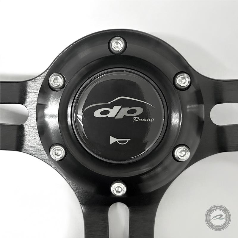 ステアリング 32φ ディープコーン 70mm グレイDRIFTING＆ クロスステッチ フェイクレザーPVC DD32PG |  | 03
