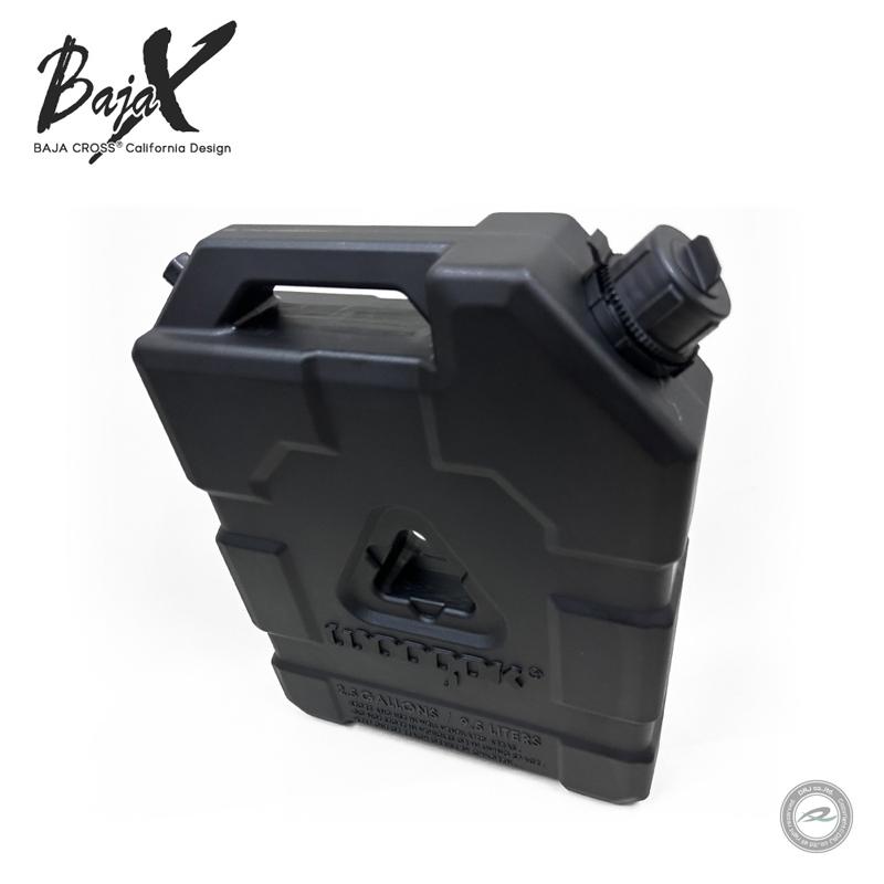 リキッドタンク ロックキー有り ブラック9.5L 専用取り付け金具セット BAJACROSS バハクロスの画像