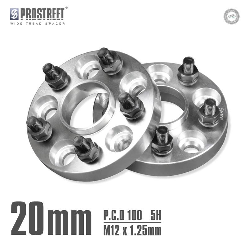 ワイドトレッドスペーサー PCD 100 5H M12xP1.25 ハブセントリック付