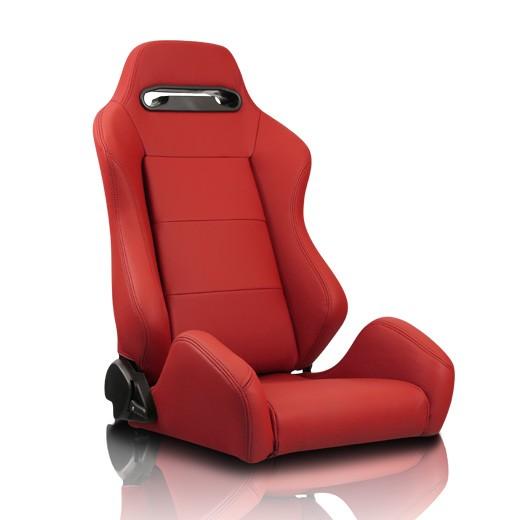 セミバケットシート 「2脚 SRJ PVC レッド」RENNSPORT レンシュポルト