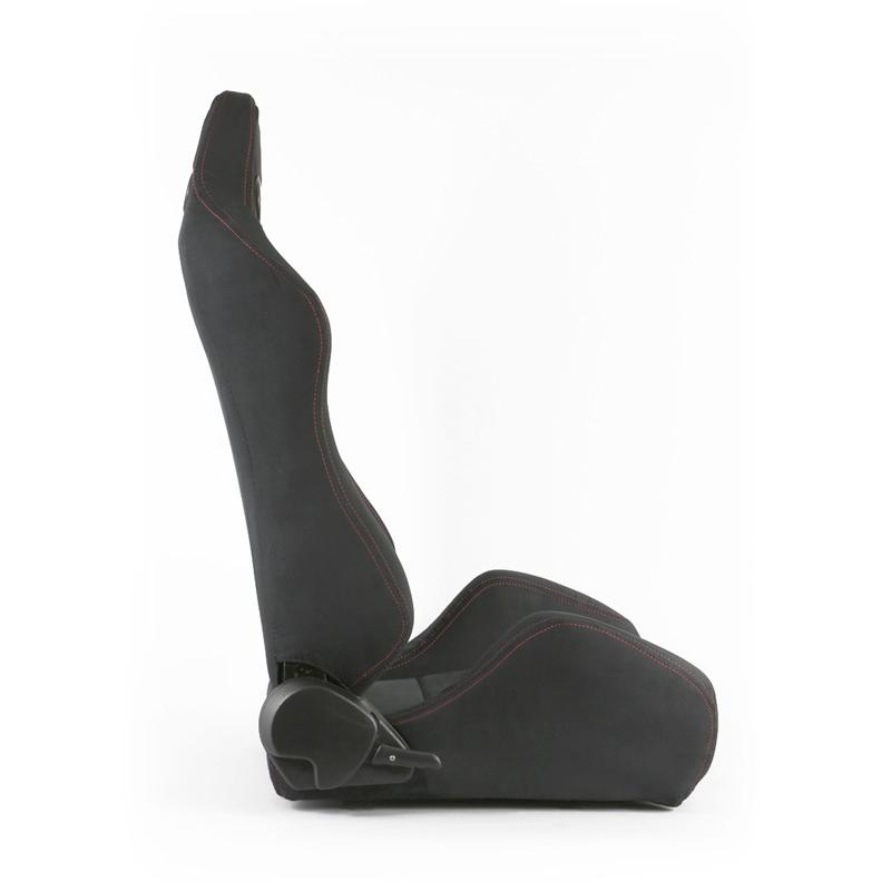 セミバケットシート 2脚 SRJ ブラックスエード 赤ステッチ RENNSPORT レンシュポルト |  | 05