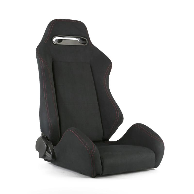 セミバケットシート 2脚 SRJ ブラックスエード 赤ステッチ RENNSPORT レンシュポルト |  | 09