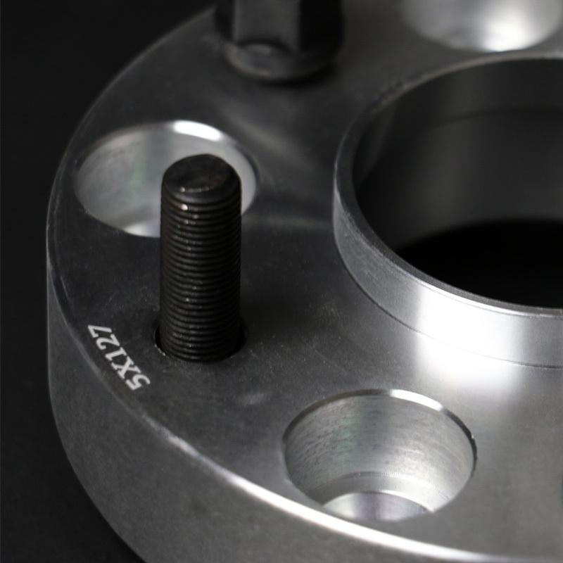 ワイドトレッドスペーサー 4個 25mm厚 127x5 JK, JLラングラー等 JAPAN4x4 / JL/JKラングラー用ホイールスペーサー 127x5