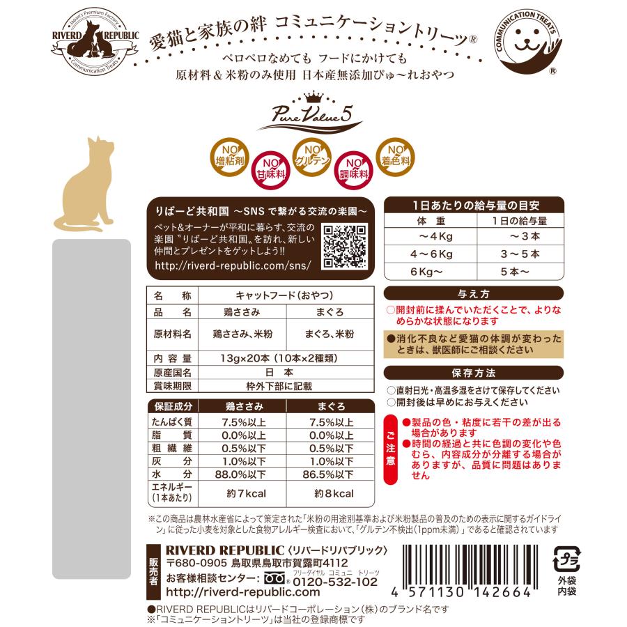 ねこぴゅ～れ 2種アソートパック 日本産 猫用おやつ ねこぴゅー