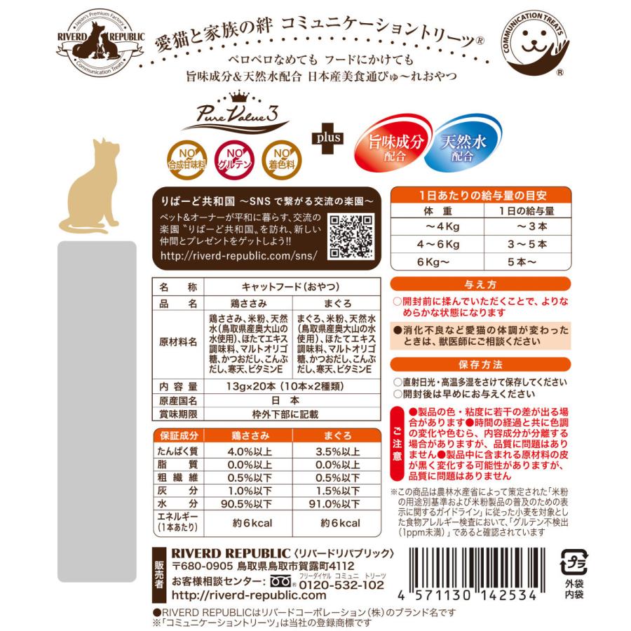 ねこぴゅ～れ 2種アソートパック 日本産 猫用おやつ ねこぴゅー