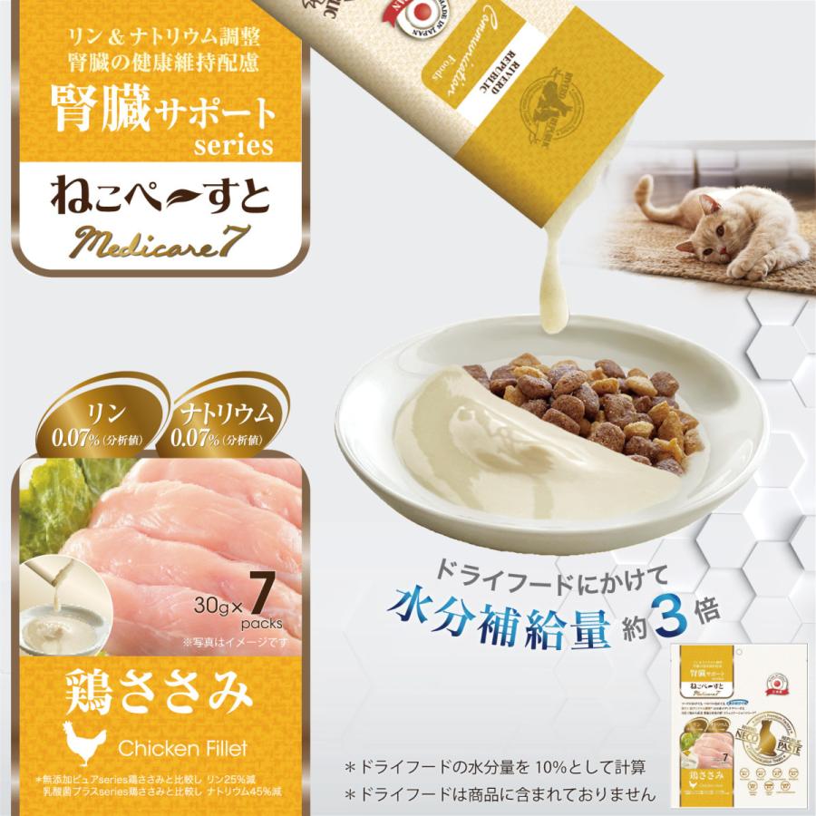日本産 猫用一般食 ねこぺ〜すと 腎臓サポートseries Medicare7 日本産 猫用一般食 ねこぺ〜すと 腎臓サポートseries Medicare7