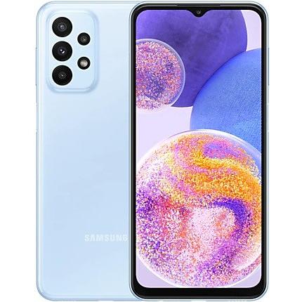 Samsung Galaxy A23 デュアルSIM SM-A235FD 128GB ブルー (4GB RAM) - 海外版SIMフリー