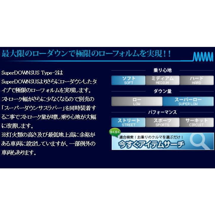 EST-2553 ESPELIR エスペリア スーパーダウンサス2+ダウンサスラバーフロントセット プロボックス NLP51V H14/7〜H20/7 2WD/ターボ <2>の画像