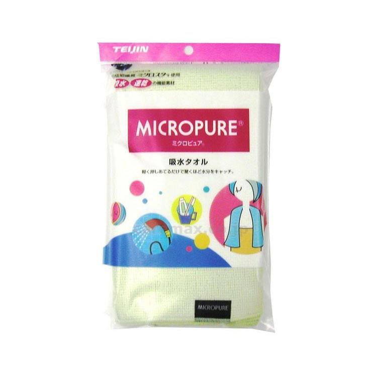 ミクロピュア吸水タオル/M4196HTGグリーン(cm-264927)[ケース(50個)]