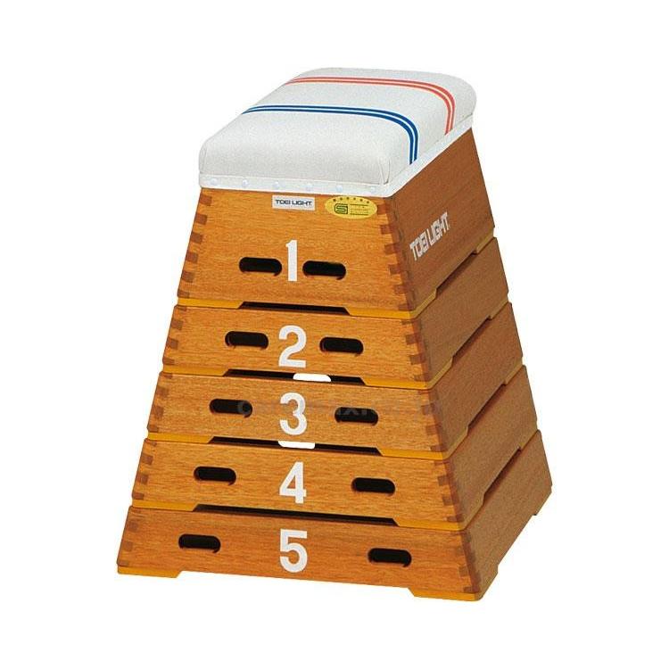 跳び箱ST5段（上部ライン無）/T-1859(cm-362677)[1台]