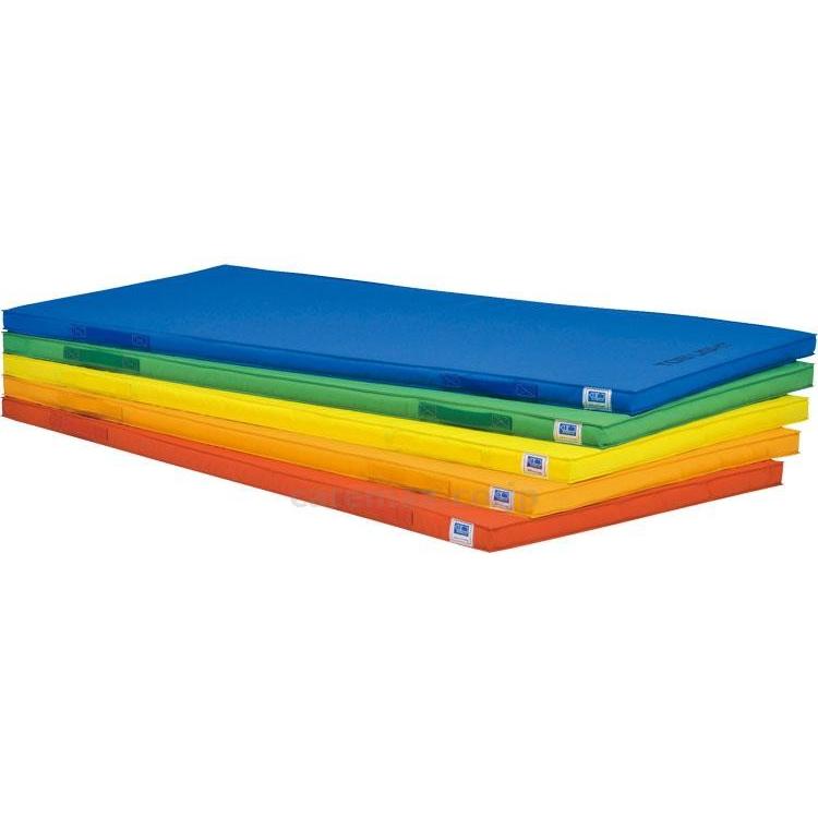 軽量エコカラーマット5cm厚すべり止め付120×240cm/T-1861G緑(cm-362969)[1枚]