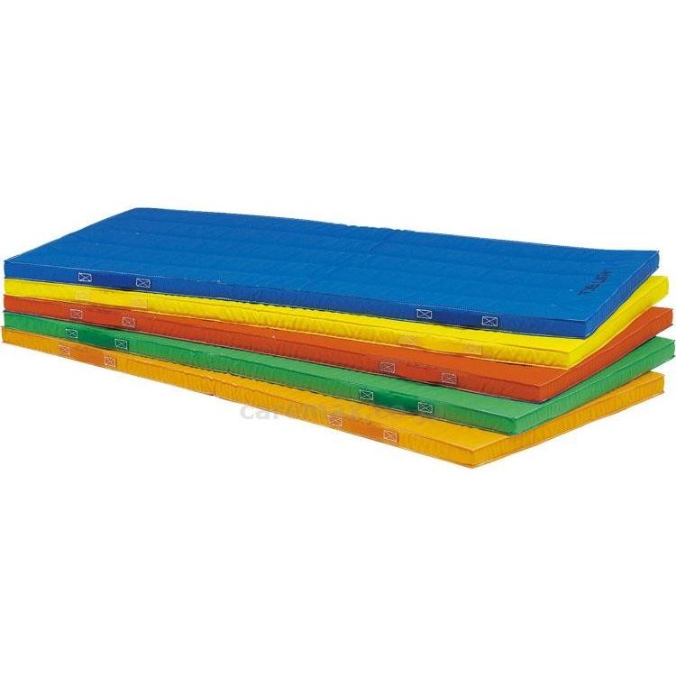 エコカラーコンビネーションマット5cm厚すべり止め付120×300cm/T-1185Vオレンジ(cm-363035)[1枚]