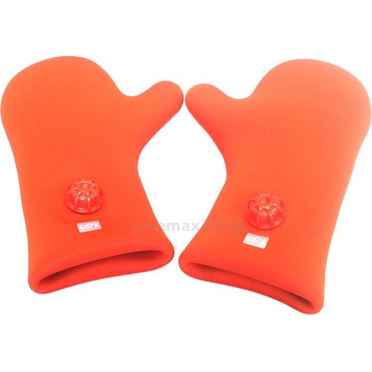 クロッツやわらか湯たんぽ手用タイプ/HY-609オレンジ(cm-393382)[1双]