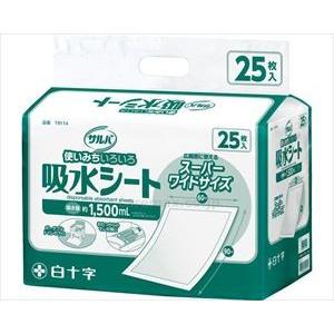 【※法人・施設限定・送料別途】サルバ吸水シート6090 / 19114 25枚(cm-407473)[ケース(4袋)]｜drmart-1