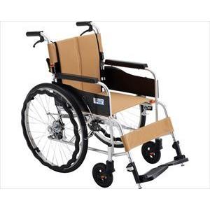 アルミ自走車いす STR-1B / イエローブラウン（S-17K）(cm-472620)[1]