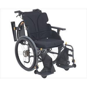 【※法人・施設限定・送料別途】グレイスコア アジャスト 自走式 GRC-51B / 座幅40cm M-13（ブラック）(cm-475038)[1]