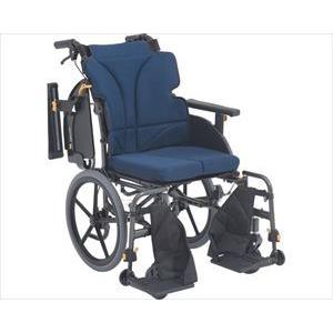 【※法人・施設限定・送料別途】グレイスコア アジャスト 介助式 GRC-61B / 座幅40cm M-12（ネイビー）(cm-475049)[1]