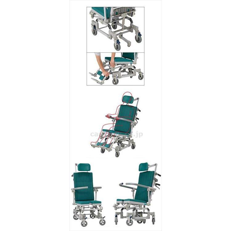 【※法人・施設限定・送料別途】はいらーくチルト4輪自在 穴無しシート / HR041(cm-515120)【販売単位:台】_1