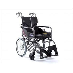 カワムラサイクルモダンAstyle 背折れ介助用 KMD-A16-40-M エコブラック(No.88） 座幅40-前座43cm(wf-503293-3)