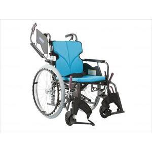 カワムラサイクルモダンBstyle 自走用 22インチ中・高床 ライトブルー（NO.83） 座幅40-前座47cm(wf-503326-72)