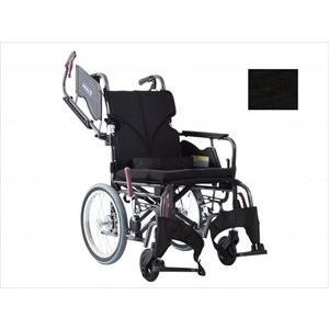 カワムラサイクルモダンBstyle 介助用 16インチ中・高床 No.19黒(ポリエステル) 座幅45-前座45cm(wf-503331-18)