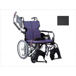 カワムラサイクルモダンBstyle 介助用 16インチ中・高床 No.68黒メッシュ(ポリエステル) 座幅42-前座45cm(wf-503331-26)