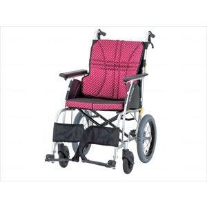 【※送料別途】日進医療器ウルトラシリーズ 介助式 NAH-U1 ワイン 40(wf-512291-5)【単位：1】