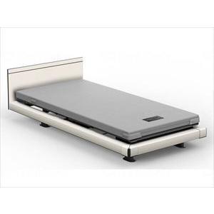 パラマウントベッドインタイム1000　2M　ヘッドボード/スクエア 抽象柄（ホワイト）/ホワイト フットボードなし(wf-627835-22)