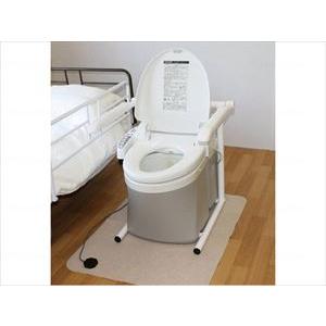 水洗式ポータブルトイレ 流せるポータくん3号/-/標準便座 SPF15-3 -(標準便座)アム(wf-832110-3)(138743円)