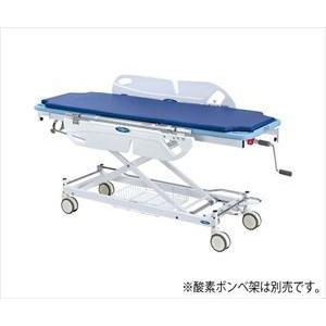 【送料定額】0-5070-21 ストレッチャー（省力昇降機構付き） 背上げ機構なし NBST-212D【1個】(as1-0-5070-21)