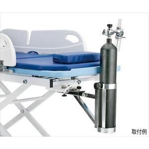 0-5070-31 ストレッチャー（省力昇降機構付き） タテ型酸素ボンベ架 NBST-212-2【1個】(as1-0-5070-31)